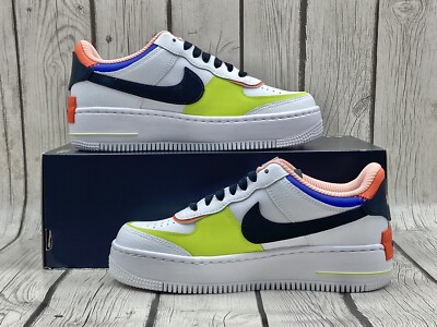 Size 6 - Nike Air Force 1 Shadow White Multi W for sale
