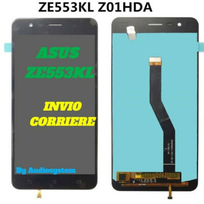LCD DISPLAY + TOUCHSCREEN ASUS ZENFONE 3 ZOOM ZE553KL Z01HDA BILDSCHIRM SCHWARZ GLAS