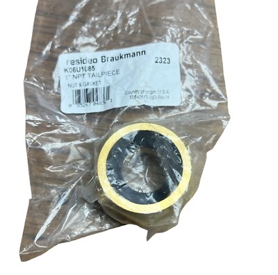 RESIDEO BRAUKMANN K06U1085 1''NPT TAILPIECE NUT & GASKET