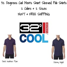 32 Degrees Cool Men's short sleeved polo shirts