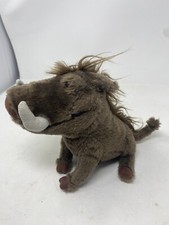 Disney Lion King Pumbaa Plush Toy Stuffed Animal 2019 Collectible Talking Works