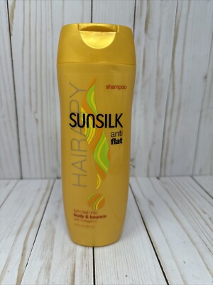 Sunsilk Anti-Flat Shampoo With Collagen-C, 12 Fl Oz, Discontinued & Rare New