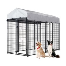Large Dog Kennel Outside Expandable Outdoor Pet Pens Dogs Kennel Run Enclosur...