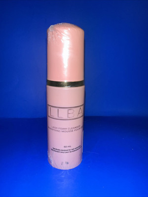 LLBA 60ML Eyelash Extension Cleanser - Lash Shampoo for Lash Extensions Lash ...