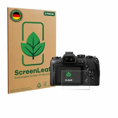 2x ScreenLeaf Displayschutzfolie für Olympus OM-D E-M1 Mark II / Mark III 