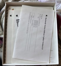 Vintage Apple Macintosh System Software Update Version 6.0 Boxed SEALED INSIDE