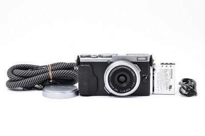 [NEUWERTIG++++] Fujifilm Fuji X70 X 70 silber 16,3-MP-Digitalkamera aus JAPAN