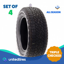 Set Of 4 Used 27560r20 Goodyear Wrangler Trailrunner At 115s - 6-832 18dfh