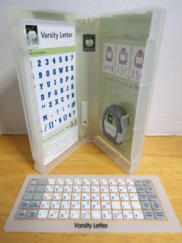 Cricut Lite Cartridge 2000152 - Varsity Letter - Picture 3 of 4