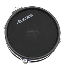 Alesis 8 Inch Dual Zone Mesh Drum Pad Black Chrome Electronic Tom/Snare Trigger