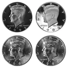 1992 P D S S Kennedy Half Dollar Year set Silver & Clad Proof & BU US 4 CoinSet