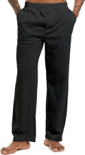 Comfortable Pajama Pant, Soft Mens Lounge Pants Sleep Bottoms with Pockets Draws