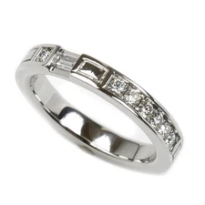 HARRY WINSTON traffic Ring Diamond Pt950 US#4-1/2~4-3/4 P0043604