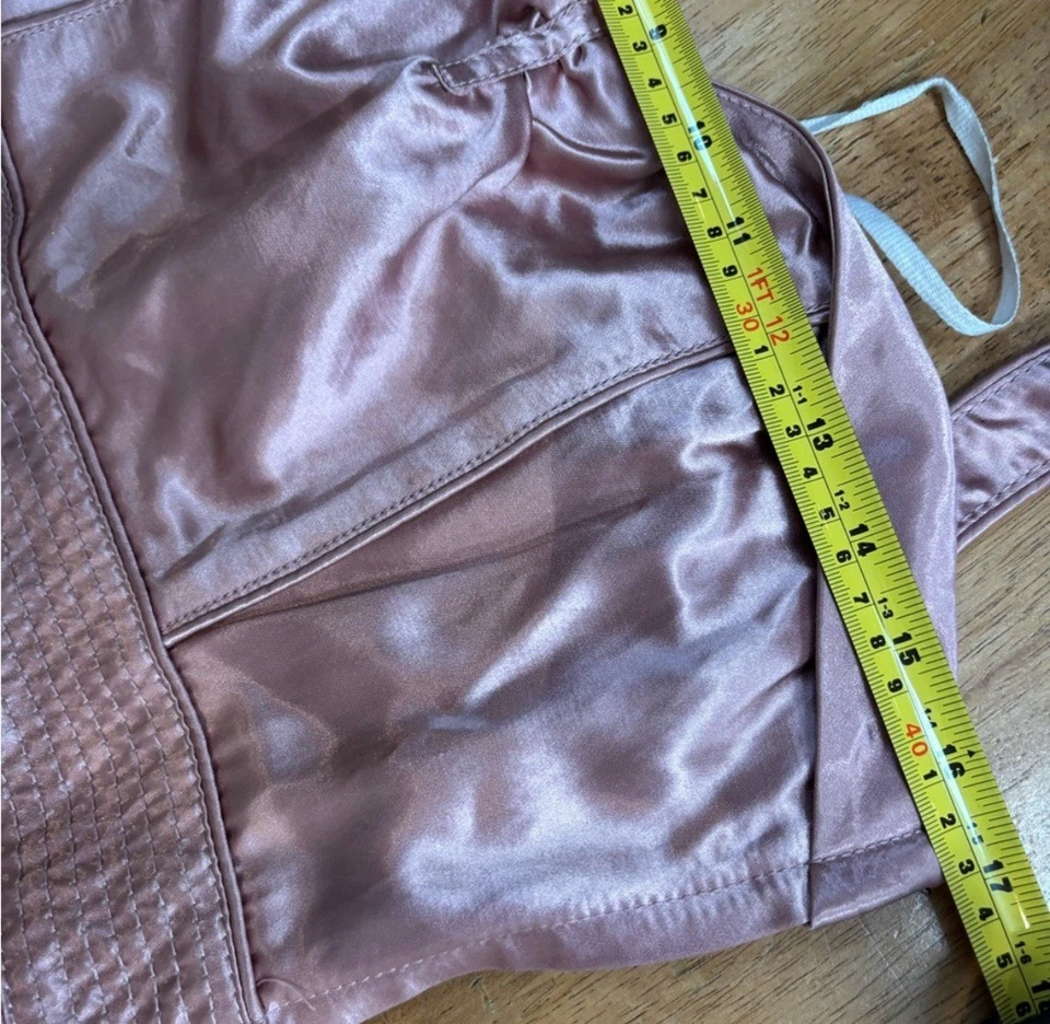 MARC JACOBS Rosa Malva Seda Pin Up Mini Vestido de Cóctel 6 Foto 4 de 4