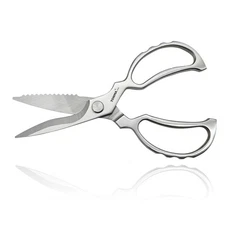 TONMA Heavy Duty Kitchen Shears [Made in Japan], Japanese Stainless Steel