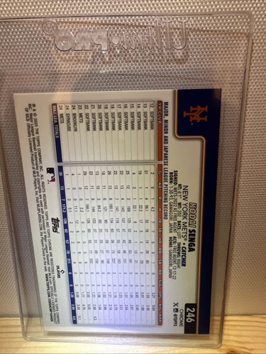 2025 Topps Chrome #246 Kodai Senga Raywave New York Mets - Foto 2 di 2
