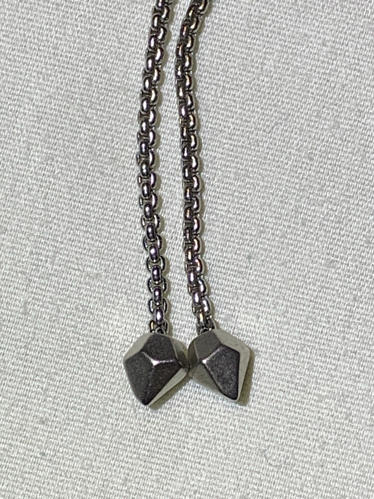 Kendra Scott Silver Colored Adjustable Drusy Pend… - image 4