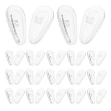 50 Pairs Nose Pads Silicone for Glasses Antislip Eyeglass Soft Cushion