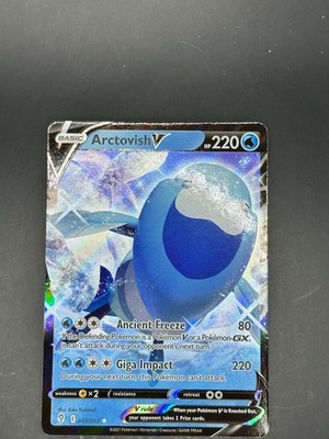 Arctovish V 048/203 Holo V Rare Evolving Skies Pokemon Holo Near Mint EN