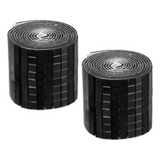 3200 Pieces Adhesive Mosaic Tiles 5 x 5 mm Disco Tiles Black 2 Pcs