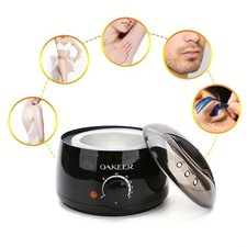 200ml Wax Melting Machine Kit EU Plug with 200g Wax Beans Hair Removal Heater