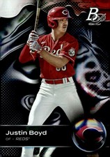 2023 Bowman Platinum #TOP-65 Justin Boyd Top Prospects