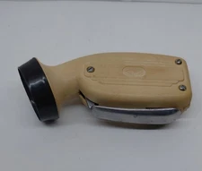 Dynamo Flashlight Signal Light Lantern Vintage Torch Plastic Case USSR 70s