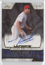2019 Leaf Ultimate Rookie Signatures Gold 3/25 Tyler Callihan #RS-TC1 Auto 0b2