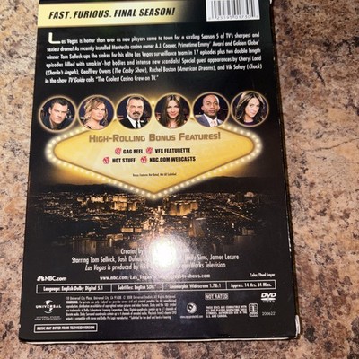 Las Vegas: Season Five The Complete 5th Season 4-Disc DVD Set Tom