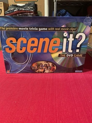 Scene It? Movie Trivia 1st Edition DVD Game Mattel 2003