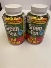 Green Tea Fat Burner 90 Capsules 2 Pack, Fast-Acting Liquid Soft-Gels