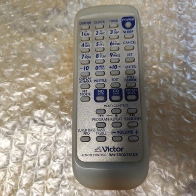 Victor Audio Remote Control RM-SRDX3MDS (Victor)