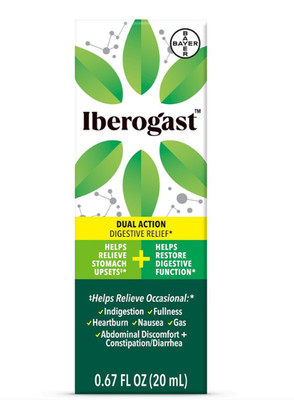 Iberogast 2 PK Dual Action Digestive Relief 0.67 OZ Liquid Drops LONG SHELF LIFE