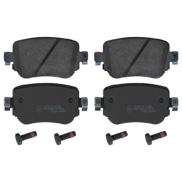 2x ✅Fits FEBI FE16912 Brake Pad Set, disc brake FE16912 febi Bilstei ⭐UK Seller⭐