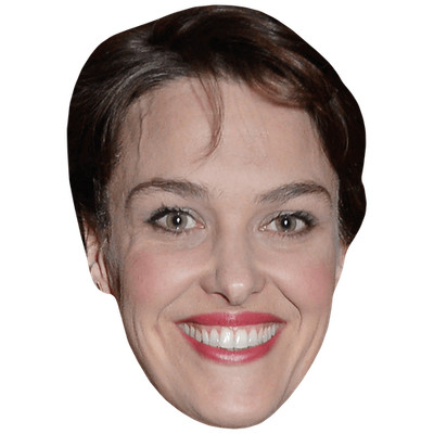 Sally Bretton (Smile) Celebrity Mask, Flat Card Face, Fancy Dress Mask