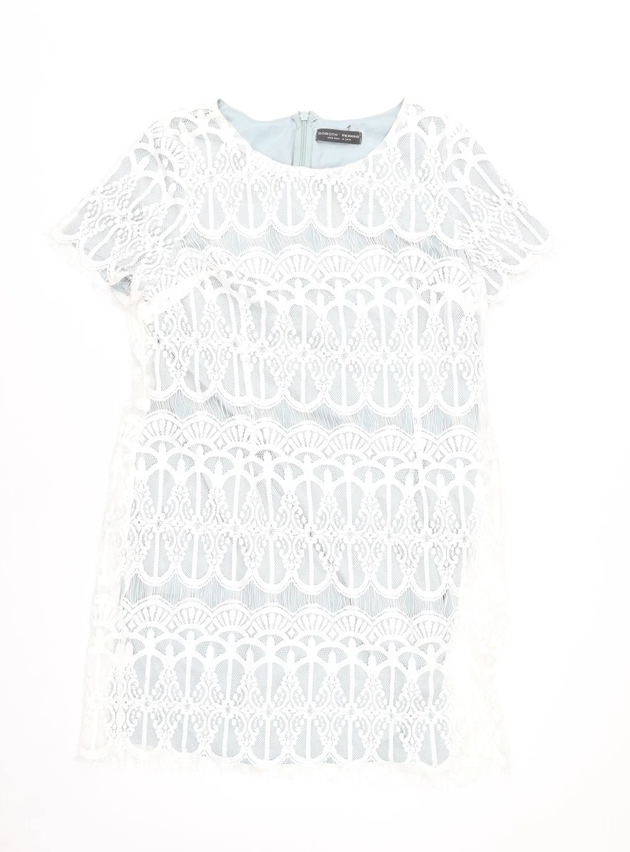 Dorothy Perkins White Lace Dresses for Women for sale | eBay
