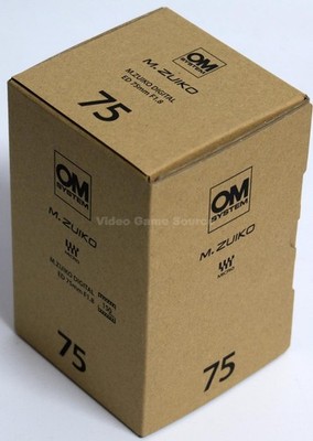 OM System M.Zuiko Digital ED 75mm F1.8 Schwarz MFT Olympus Objektiv
