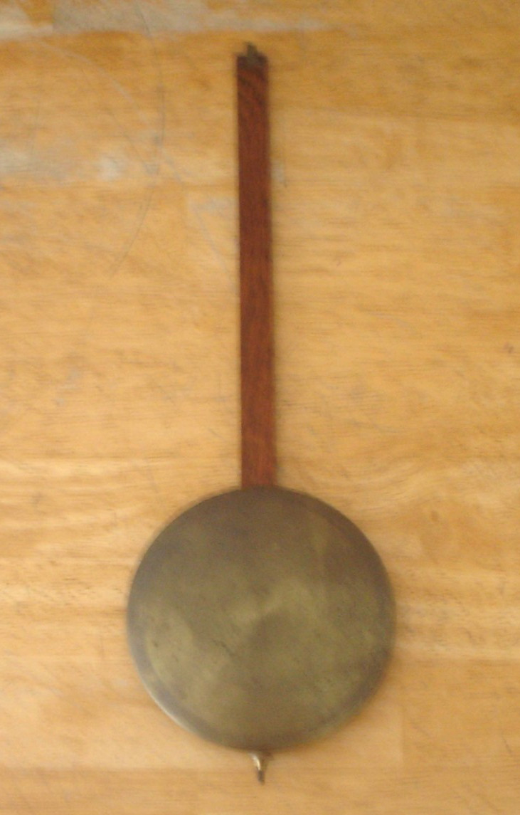 Antique Sessioins No. 31 Country Store Regulator Calendar Wall Clock Pendulum