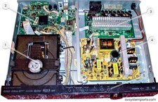 Pioneer XV-BD122W Home Theater Blu Ray/DVD Loader Deck