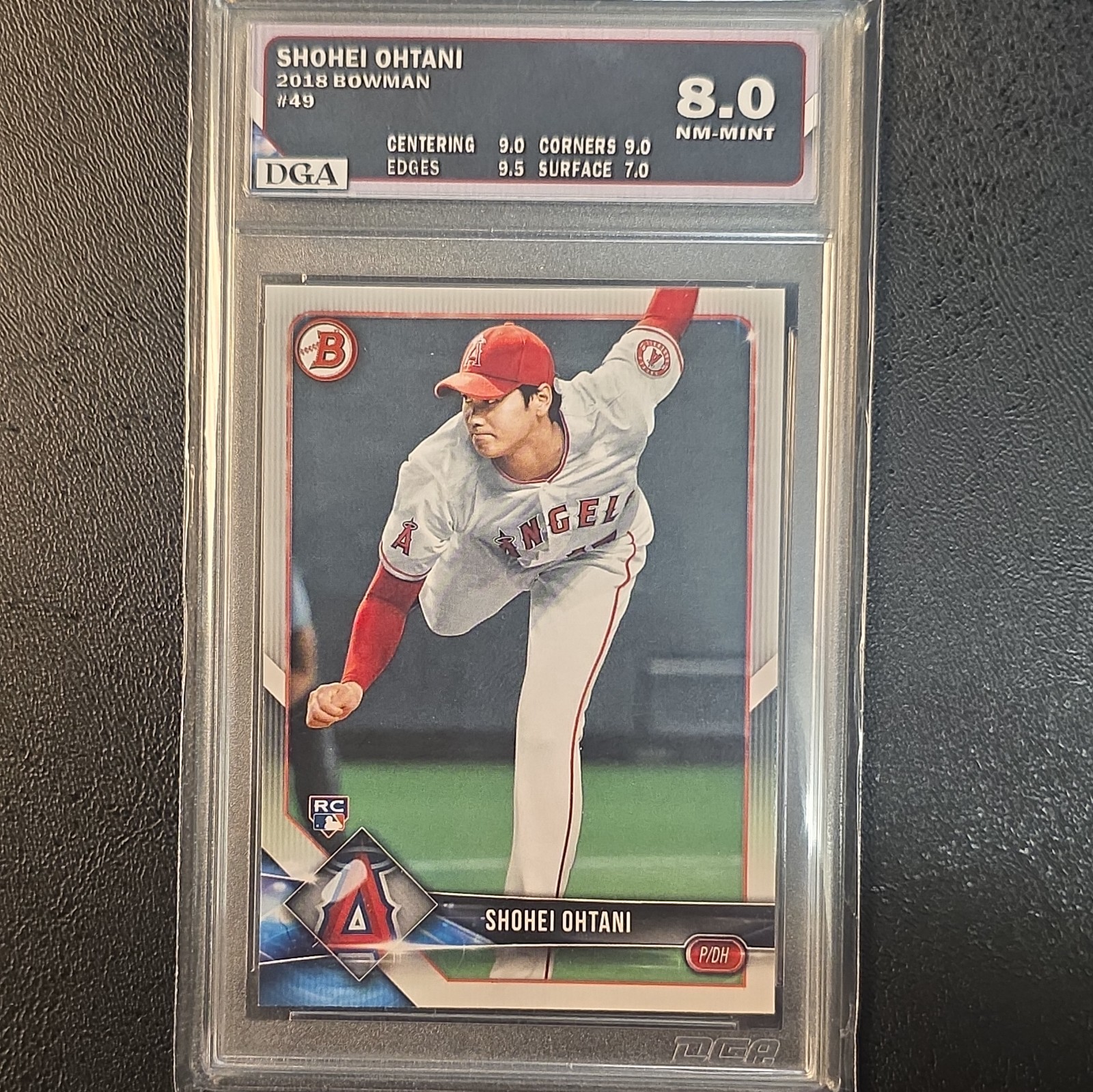2018 Bowman Shohei Ohtani BGS 9.5 Gem Mint