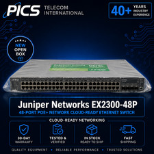 Juniper Networks EX2300-48P 48-Port PoE Network Cloud-Ready Ethernet Switch
