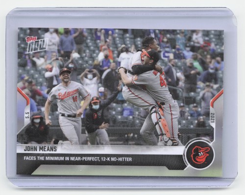 2021 Topps Now 175 John Means