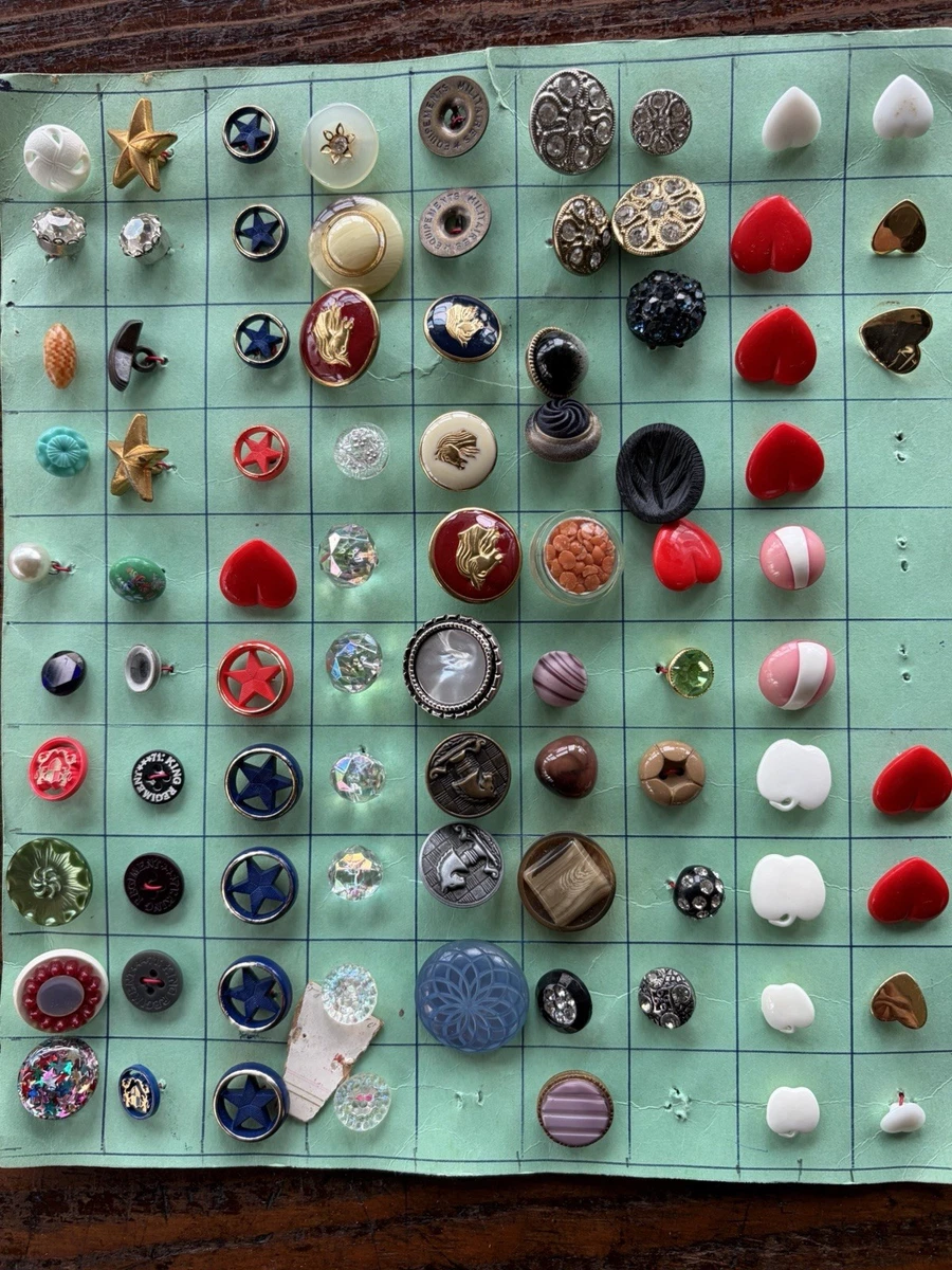 vintage star buttons products for sale | eBay