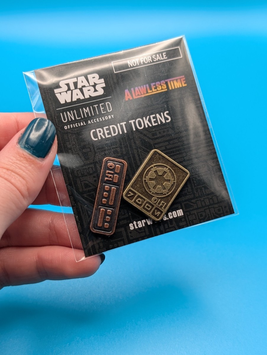 Star Wars Unlimited A Lawless Time Credit Tokens (new, sealed) SWU