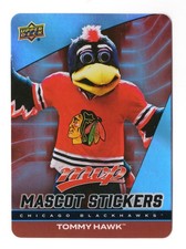 2025-26 UD MVP Tommy Hawk Mascot Stickers #MS-6