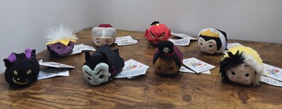 Tsum Tsum Disney Villains Komplettpaket 8 Stück Neu Mit Etikett Disney Store 