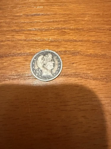 1894-S San Francisco Mint Silver Barber Quarter