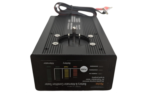 10 Amp Panel Mount 12V Battery Charger for Hydraulic Dump Trailer, Car, Black - Picture 4 of 8