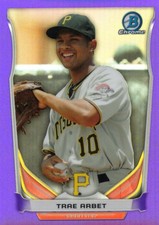 2014 Bowman Chrome - Prospects Trae Arbet #BCP60 Purple Refractor /150 (RC)