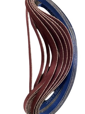 Carbo Medalist 1/2'' x 24'' Sanding Belt - Ceramic - 40 Grit 18 Pack